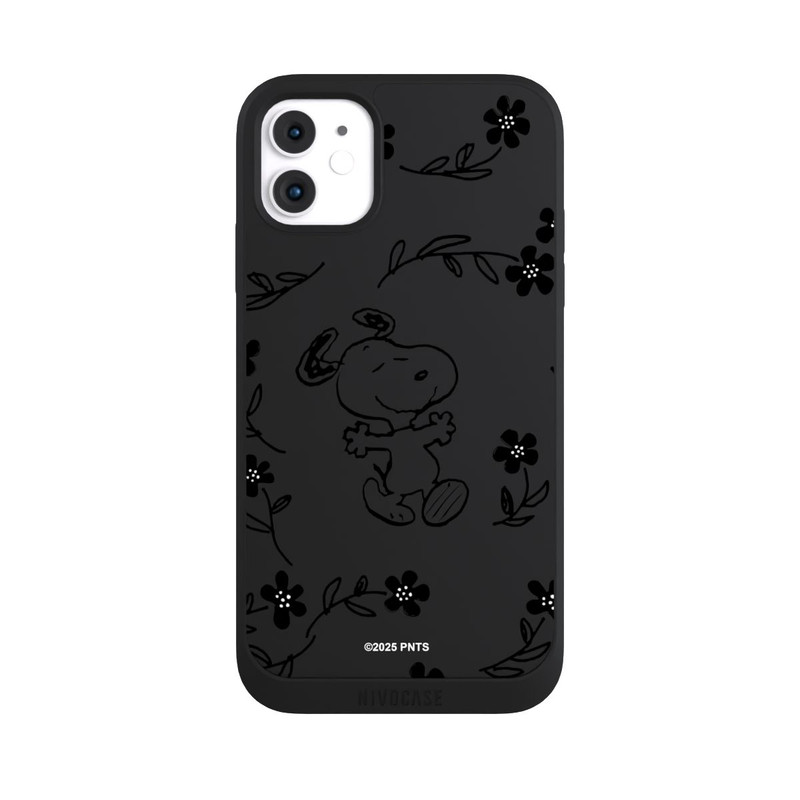 iPhone 11 NIVOpure Snoopy und Flowers Transparent