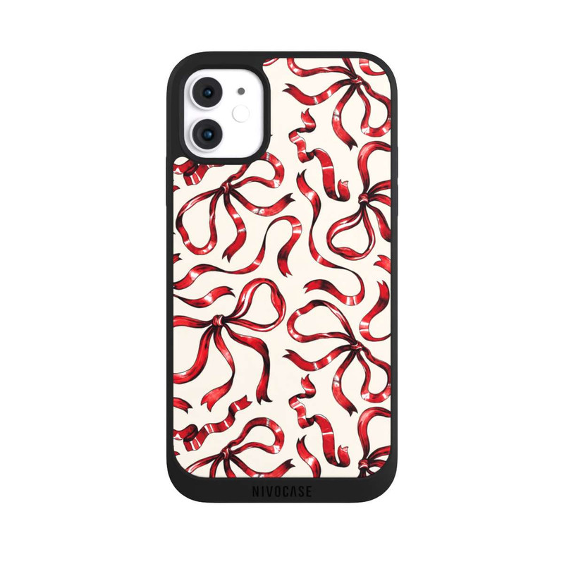 iPhone 11 NIVOpure Fine Bows Red