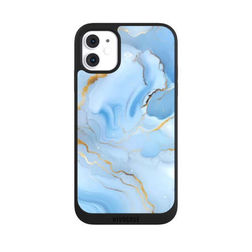Apple iPhone 11 NIVOpure Blue Marble Goldprint