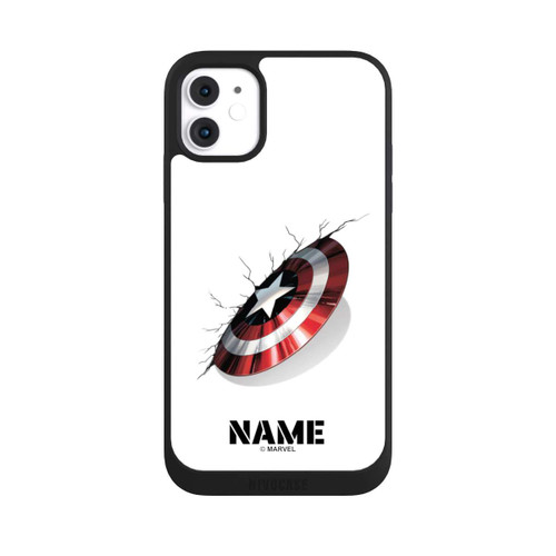 Apple iPhone 11 NIVOpure Captain America Shield Personalisierbar