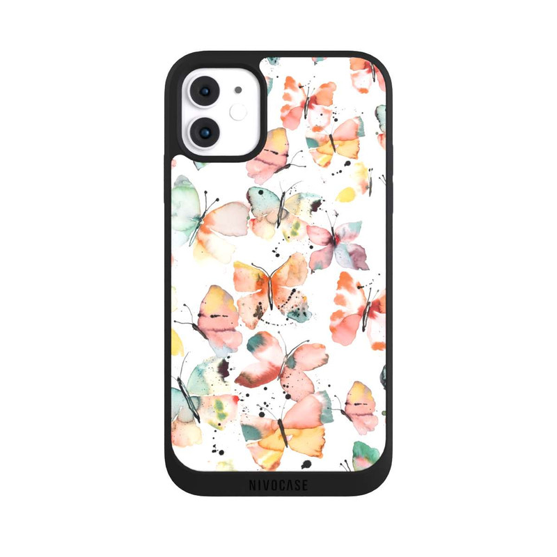 iPhone 11 NIVOpure Sanfte Schmetterlinge Muster