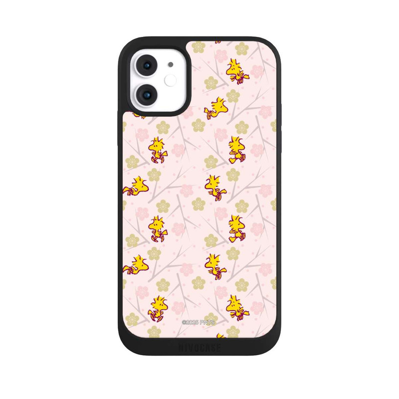 iPhone 11 NIVOpure Woodstock Pink Pattern