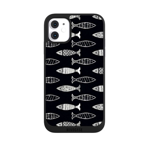 Apple iPhone 11 NIVOpure Black Fishy Theme