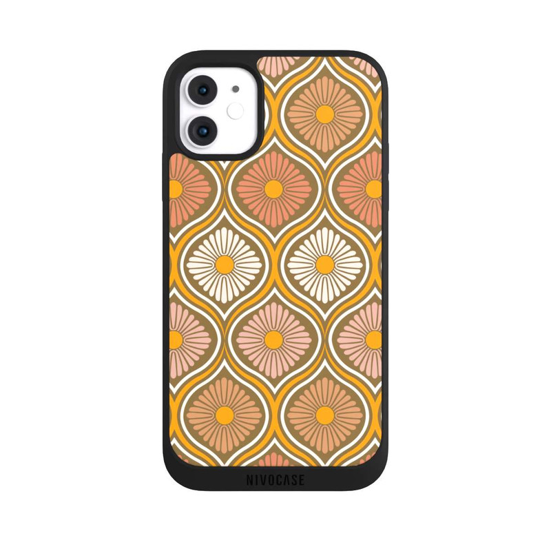 iPhone 11 NIVOpure Groovy 70s Retro Mid-Century Daisy Flowers