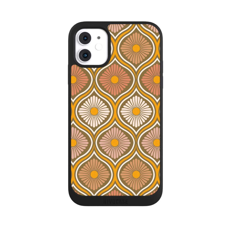 iPhone 11 NIVOpure Groovy 70s Retro Mid-Century Daisy Flowers