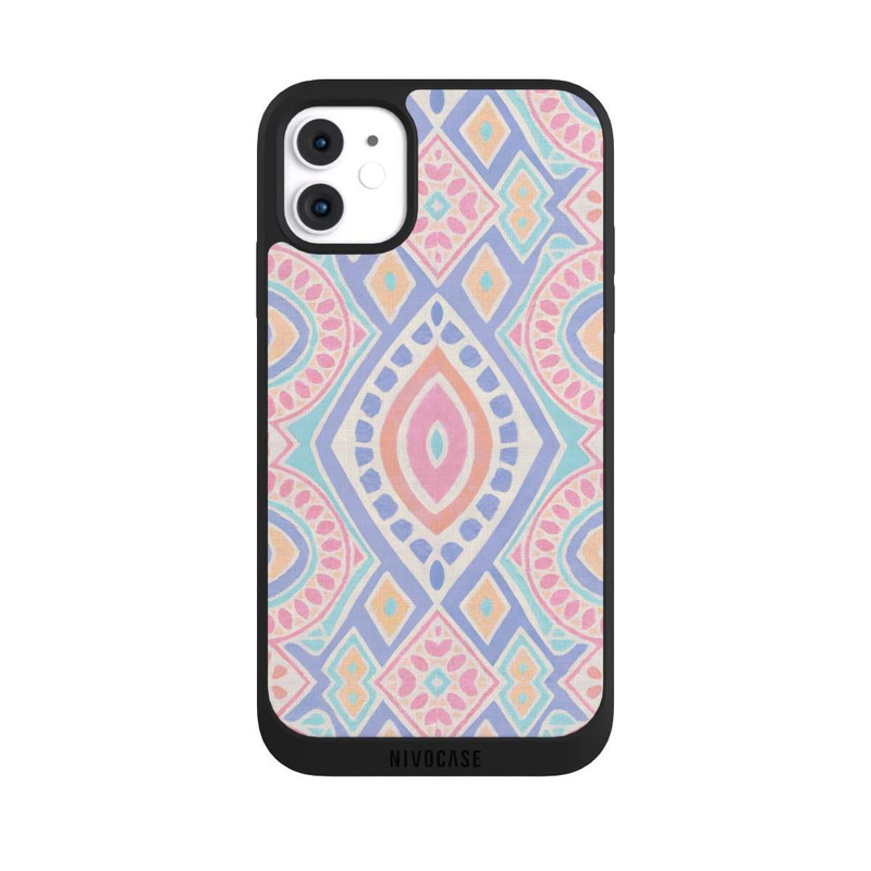 iPhone 11 NIVOpure Boho Geometric Mosaic Intricate Tribal Design
