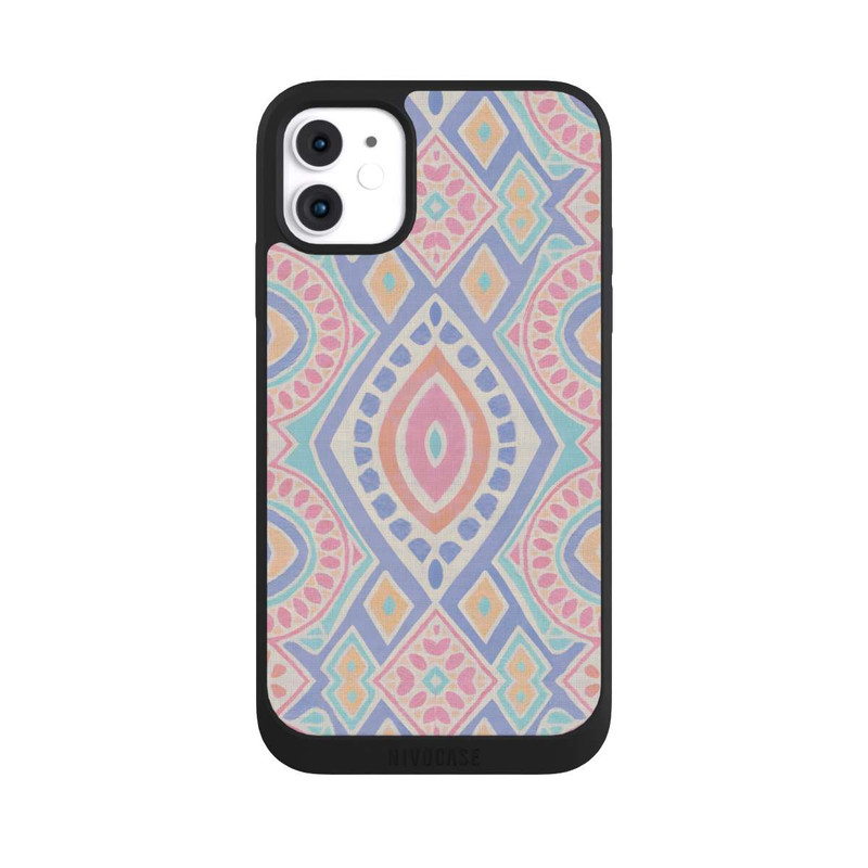 iPhone 11 NIVOpure Boho Geometric Mosaic Intricate Tribal Design