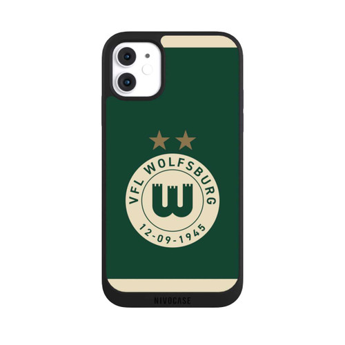 Apple iPhone 11 NIVOpure VfL Wolfsburg 80 Jahre Logo Frauen Streifen
