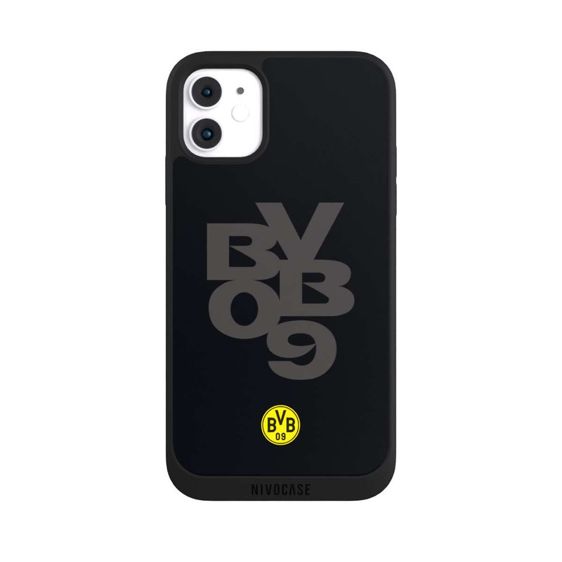 iPhone 11 NIVOpure BVB09 Grau Schwarz