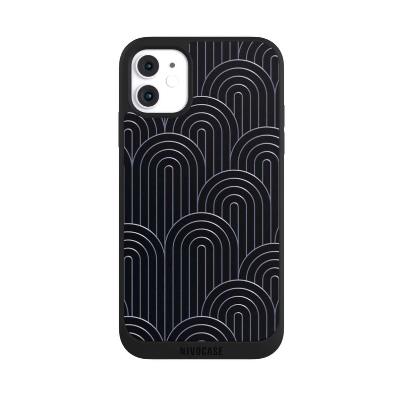 iPhone 11 NIVOpure Art Deco Silber