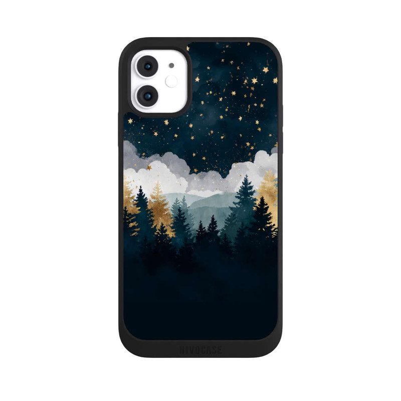 iPhone 11 NIVOpure Forêt Nocturne Indigo