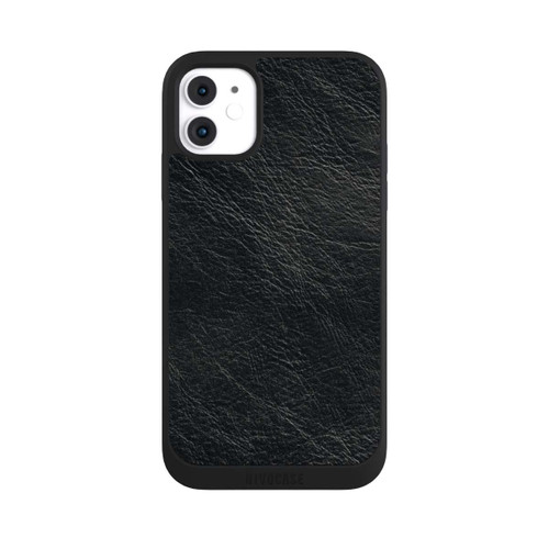 Apple iPhone 11 NIVOpure Schwarzer Lederlook Hintergrund