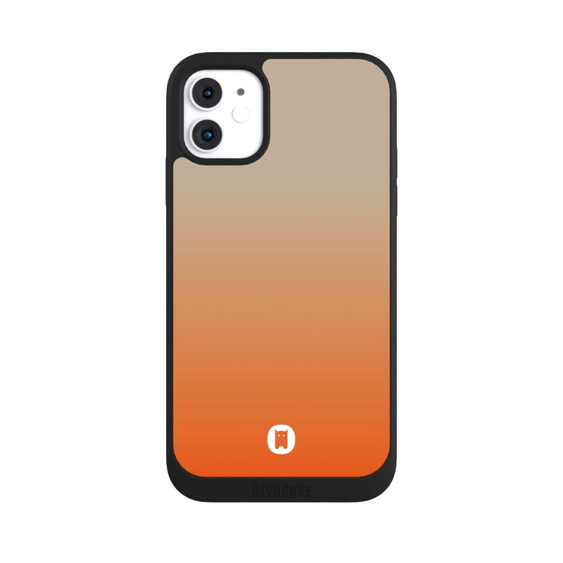 iPhone 11 NIVOpure Nivocase Farbverlauf Beige Orange