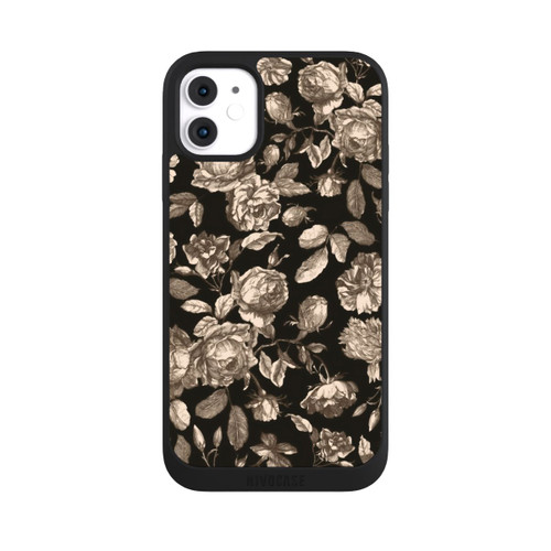 Apple iPhone 11 NIVOpure Leinwand dunkle Blumen