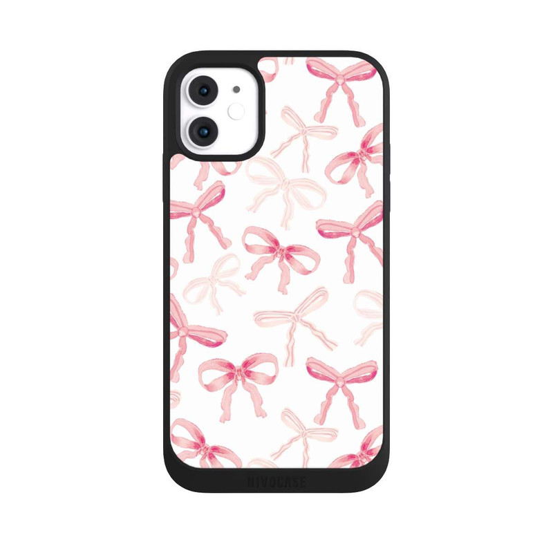 iPhone 11 NIVOpure Motif d'arc rose clair