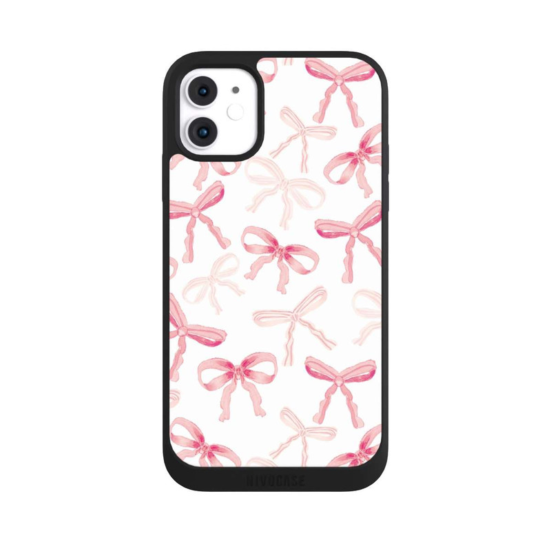 iPhone 11 NIVOpure Motif d'arc rose clair