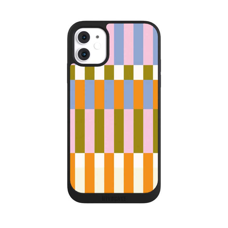 iPhone 11 NIVOpure Buntes Karomuster
