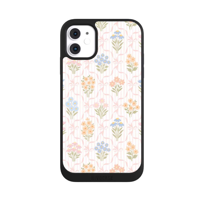 iPhone 11 NIVOpure Vintage Frühlingsblumenstrauß im Cottagecore Stil