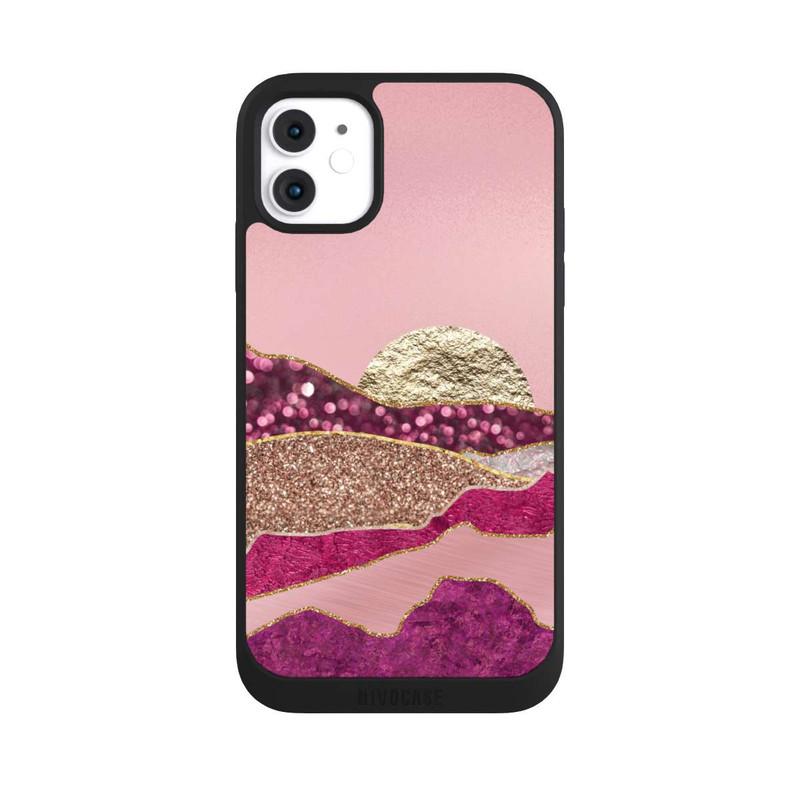 iPhone 11 NIVOpure Glamour Landscape Rosegold