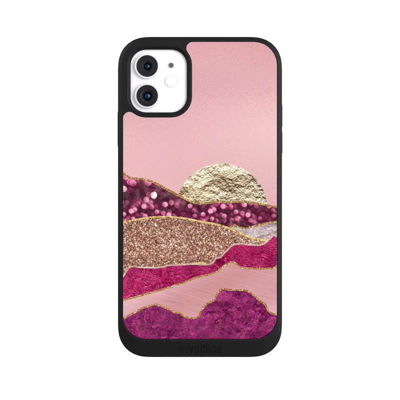 iPhone 11 NIVOpure Glamour Landscape Rosegold