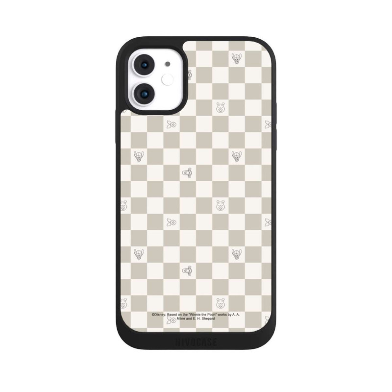 iPhone 11 NIVOpure Winnie l'Ourson Beige à Carreaux