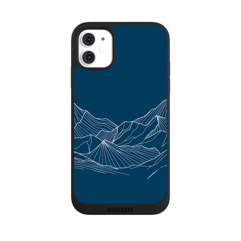 iPhone 11 NIVOpure Konturlinien des Blue Mountain