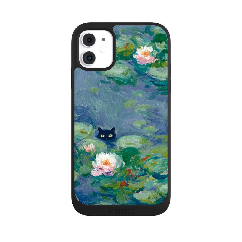 iPhone 11 NIVOpure Katze im Teich Gemälde