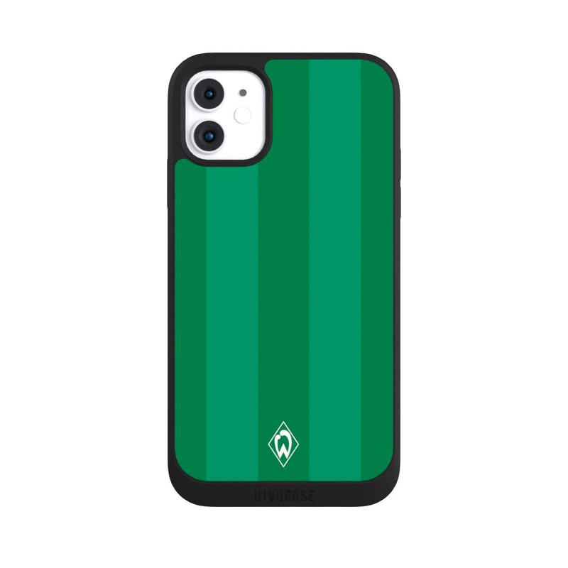 iPhone 11 NIVOpure Werder Bremen Grün gestreift