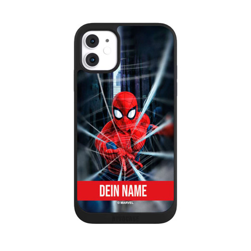 Apple iPhone 11 NIVOpure Spiderman Webs in Action Personalisierbar