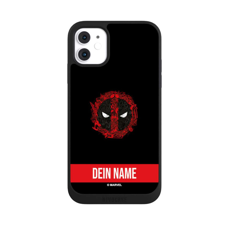 iPhone 11 NIVOpure Deadpool Logo customisable