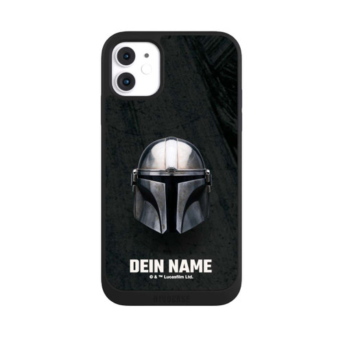 Apple iPhone 11 NIVOpure Star Wars Mandalorian Black Helmet customisable