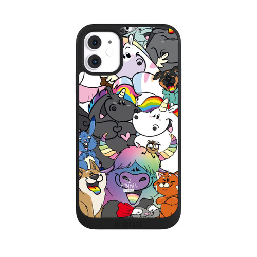 Apple iPhone 11 NIVOpure Pummeleinhorn Wimmelbild Glitzerweltler