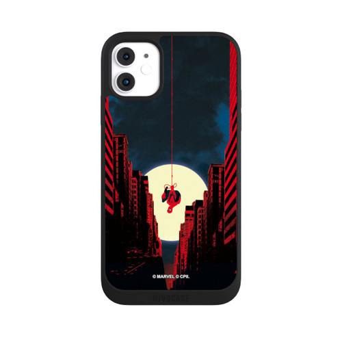 Apple iPhone 11 NIVOpure Spider-Man Marvel between Skyscrapers
