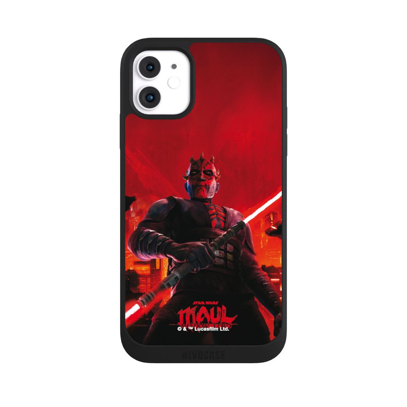 iPhone 11 NIVOpure Dark Maul avec un Sabre Laser