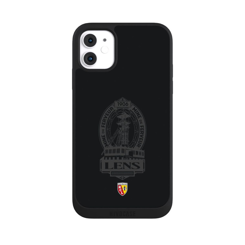 iPhone 11 NIVOpure RC Lens Mine de Ferveur Emblème noir