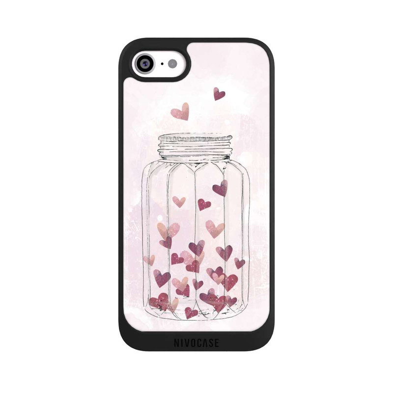 iPhone SE 2020 NIVOpure Heart in Glass