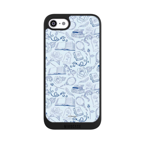 Apple iPhone SE (2020) NIVOpure Beauty and Beast Pattern Blue