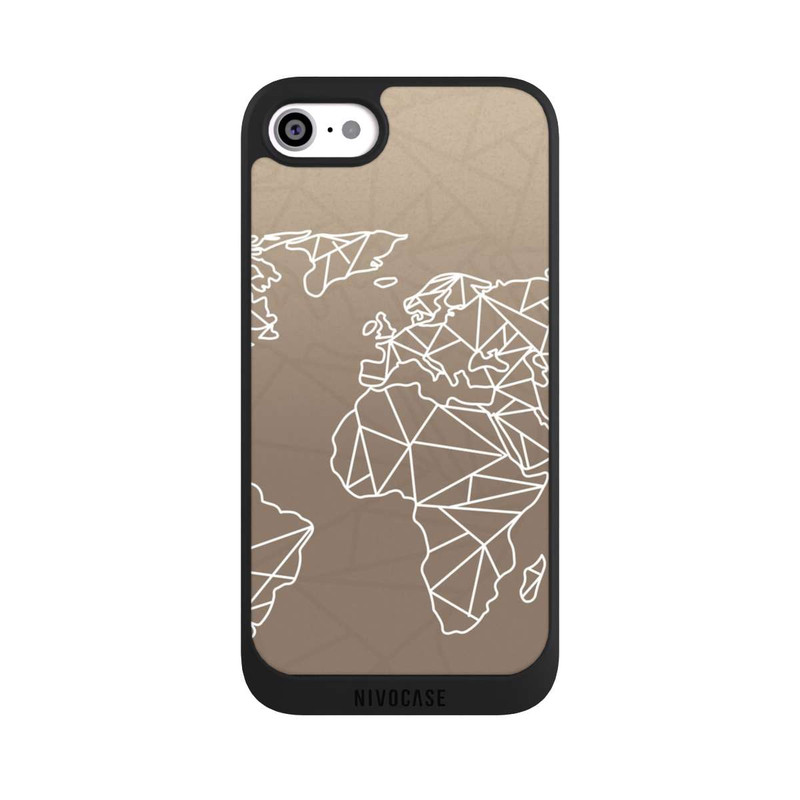 iPhone SE 2020 NIVOpure Worldmap Polygon