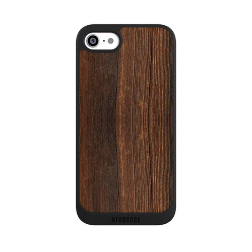 Apple iPhone SE (2020) NIVOpure Walnut Wood Look