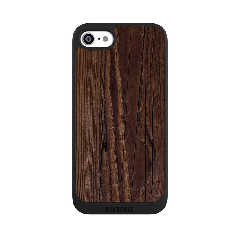 iPhone SE 2020 NIVOpure Look Grain du Bois