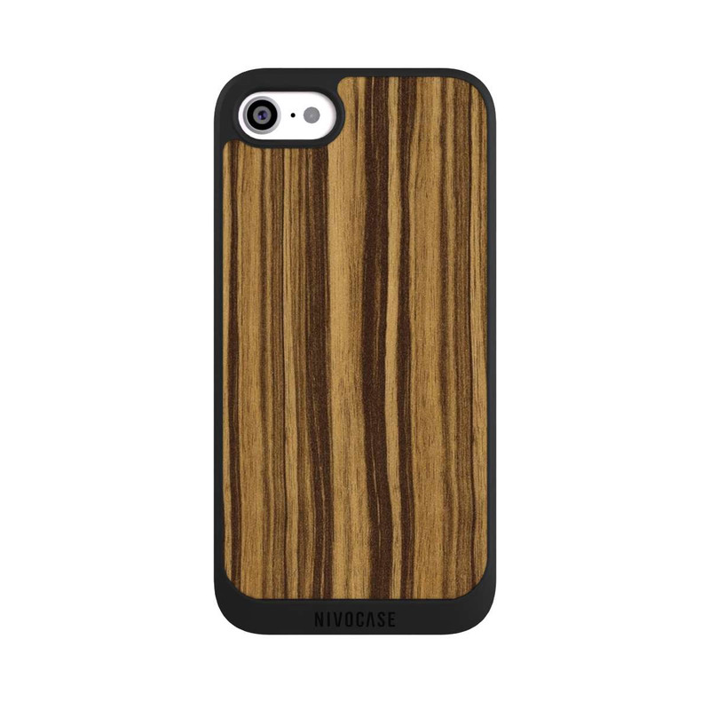 iPhone SE 2020 NIVOpure Macassar Wood Light