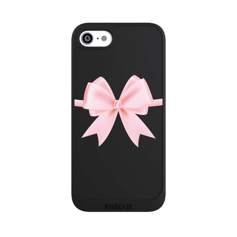 iPhone SE 2020 NIVOpure Pink Bow transparent
