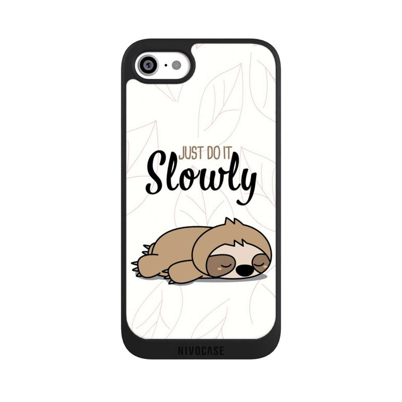 iPhone SE 2020 NIVOpure Just Do It Slowly Paresseux
