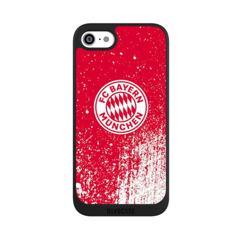 Apple iPhone SE (2020) NIVOpure Splatter Rot - FCB