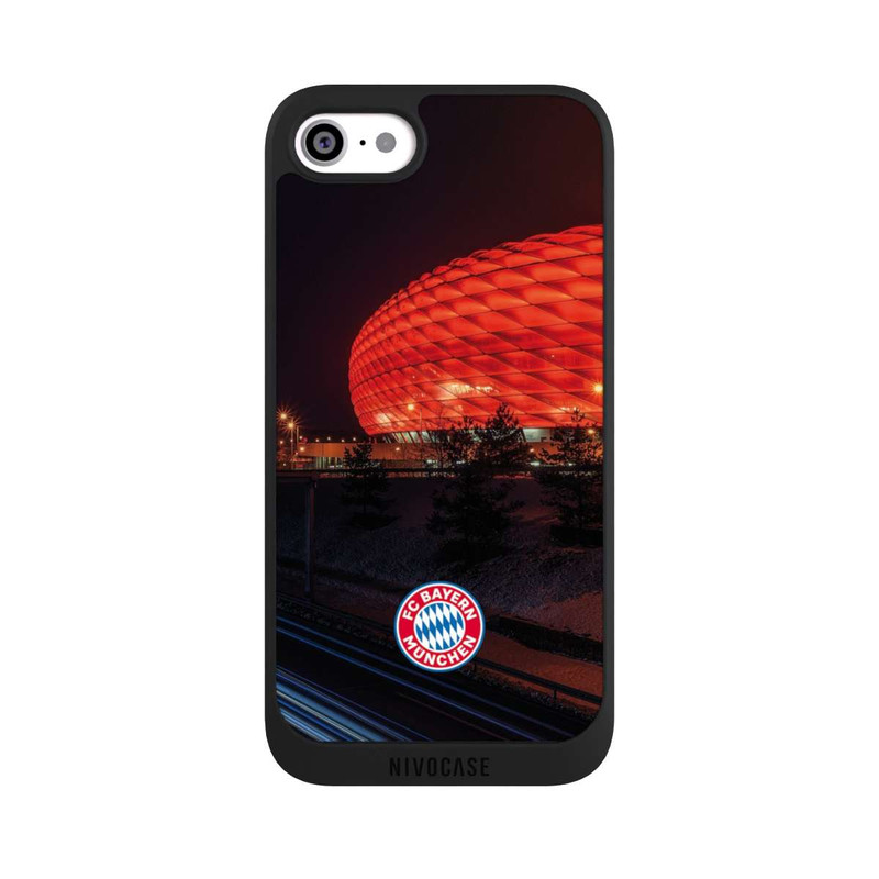 iPhone SE 2020 NIVOpure Allianz Arena bei Nacht FCB