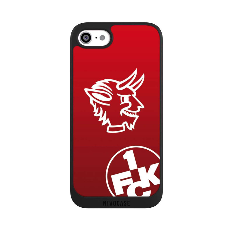 iPhone SE 2020 NIVOpure Teufelskopf FCK auf Rot