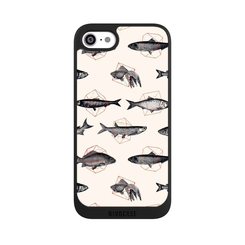 iPhone SE 2020 NIVOpure Poissons en géométrie