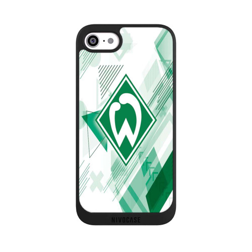 Apple iPhone SE (2020) NIVOpure Weiße Grafikelemente - Werder Bremen
