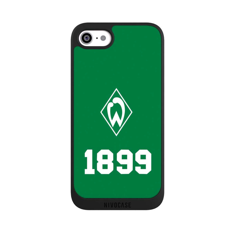 iPhone SE 2020 NIVOpure 1899 Grün-Weiß Lebenslang Grün - Werder Bremen