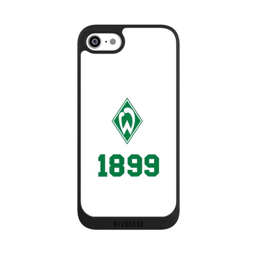 Apple iPhone SE (2020) NIVOpure 1899 Grün-Weiß Lebenslang Weiss - Werder Bremen